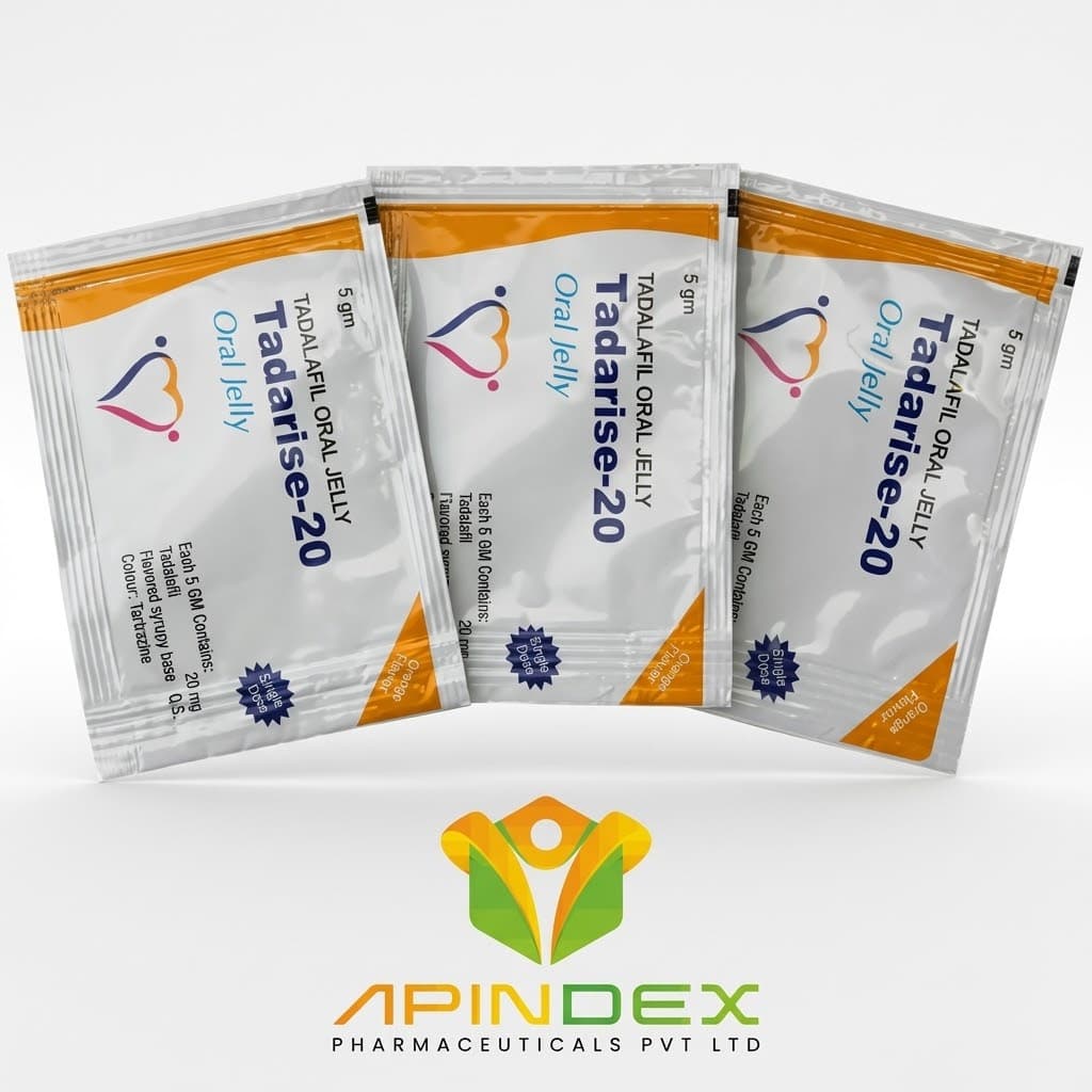 Apindex Tadarise-20 oral jelly sachets