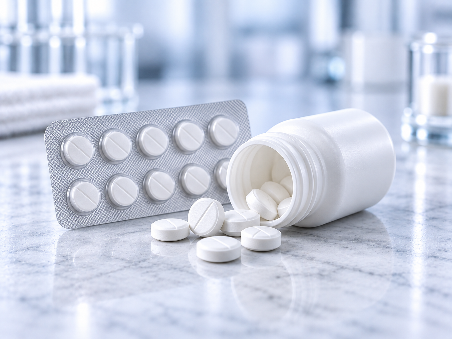 Tablet pharmaceutical products and packaging