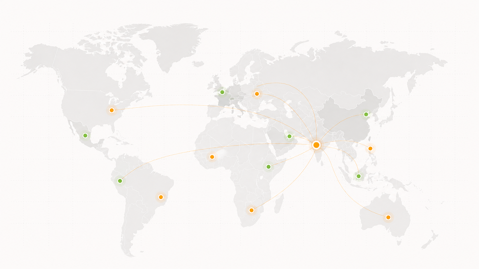 World map showing Apindex pharmaceutical export reach